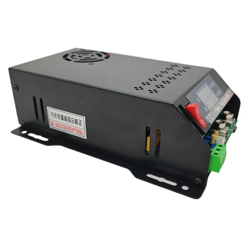 1200W High-power Lead-acid Battery Charger 0-15V 0-80A 0-100V 0-12A Adjustable Voltage Current Display Screen Battery Charger