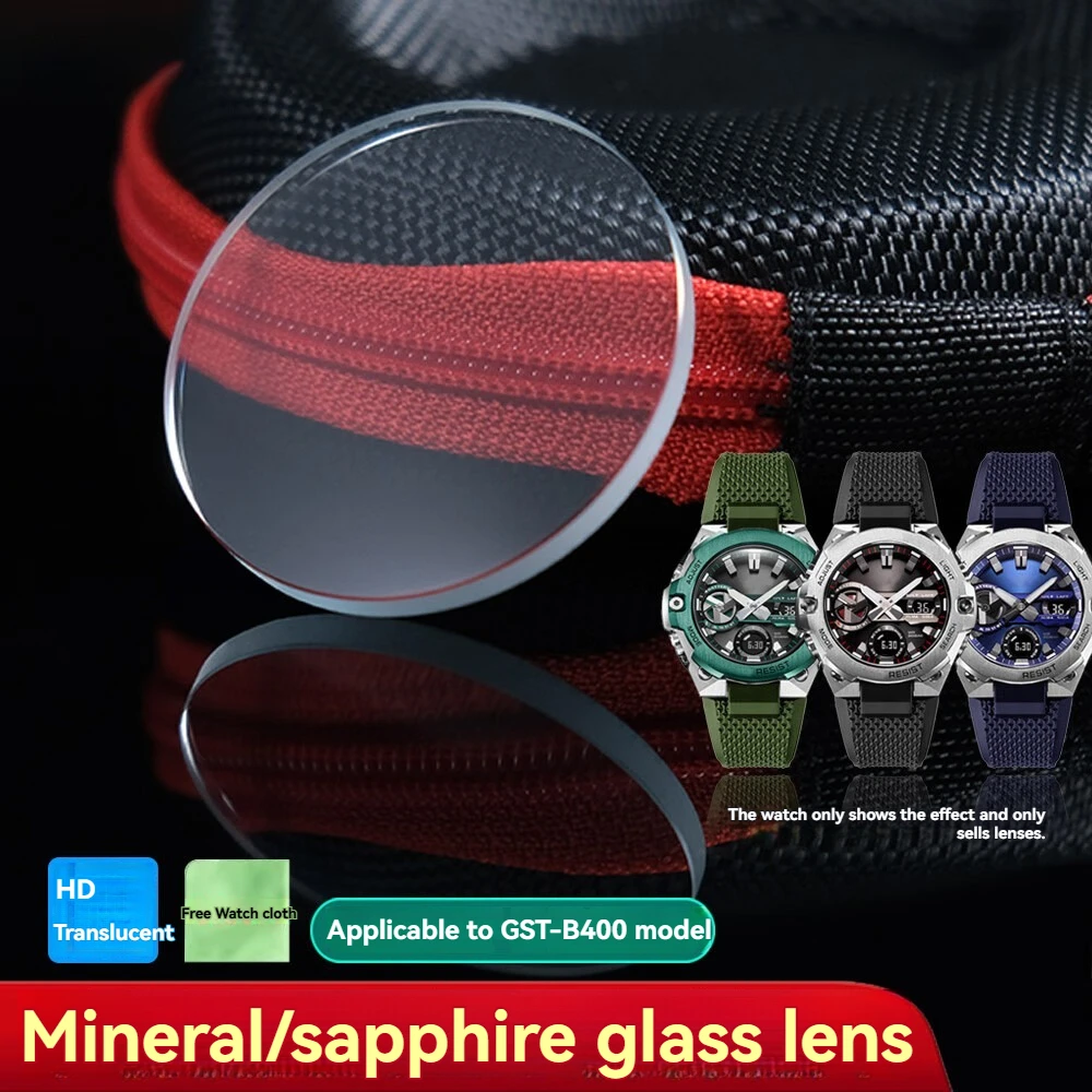 카시오 G-Shock GST-B400 B100 S110 S130 W300 MTG-B1000용 사파이어 유리 렌즈 – 교체용 스크래치 방지 시계 크리스탈 커버