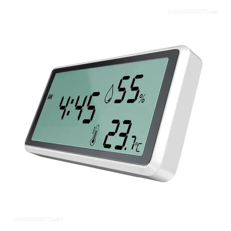 Xiaomi Deli Elektronische Thermometer Hygrometer Weerstation Hoge Precisie Met Tafelklok Slimme Elektrische Digitale Thermometer