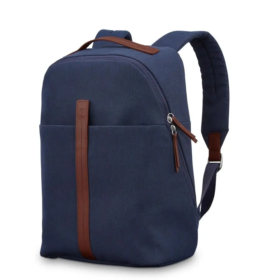 Virtuosa CarryOn Travel Backpack with Padded Laptop Sleeve, Navy
