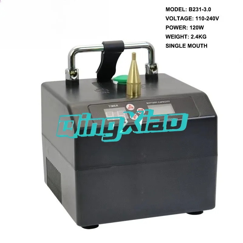 Dual Voltage Electric Balloon Pump Inflator With Memory Function Dual Nozzle Air Blower Portable High Efficiency Decoration Tool