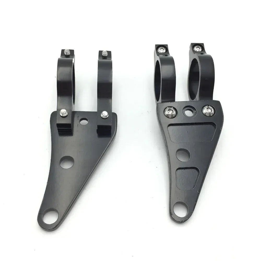 

Universal Motorcycle with 35mm Forks Turn Signal Clamps Headlight Mount Bracket Fork Ear Chopper Cafe Race