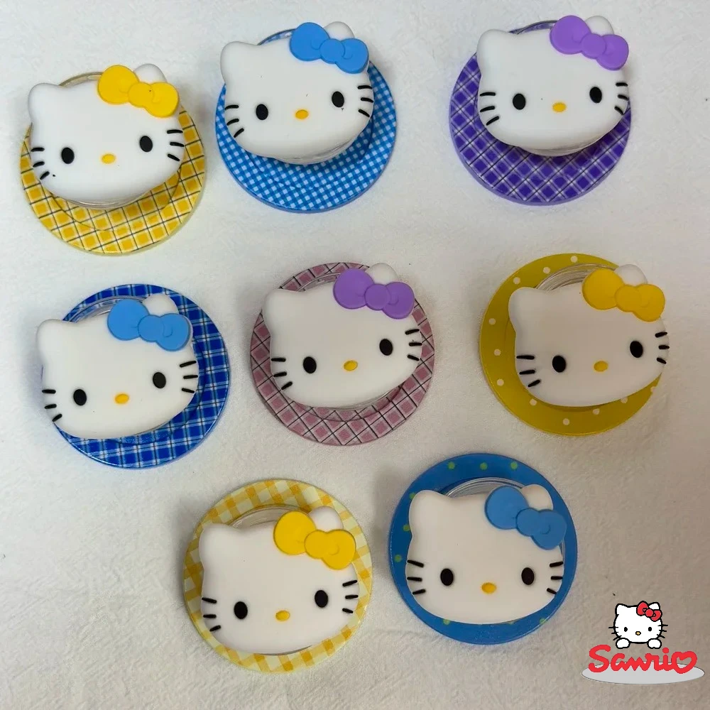 High End Sanrio Hello Kitty Cute Cartoon Magnetic Phone Holder Grip Tok For Magsafe Phone Case Stand For IPhone Samsung Support view 4