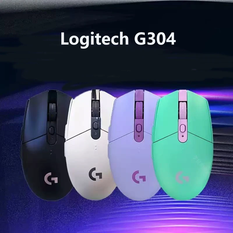 Logitech G304 Lightspeed Wireless Gaming Mouse 6 Programmable Buttons 12000DPI Battery Usb Stock RGB Wireless Mouse