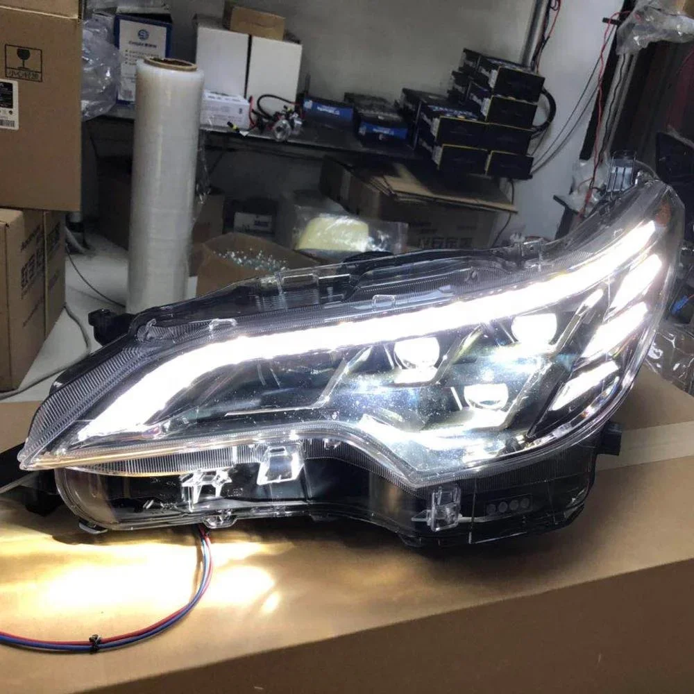 Airow2019 Year Full Led Headlight For Toyota Fortuner Headlights Head Lamp Black Housing Dynamtic Turning Light