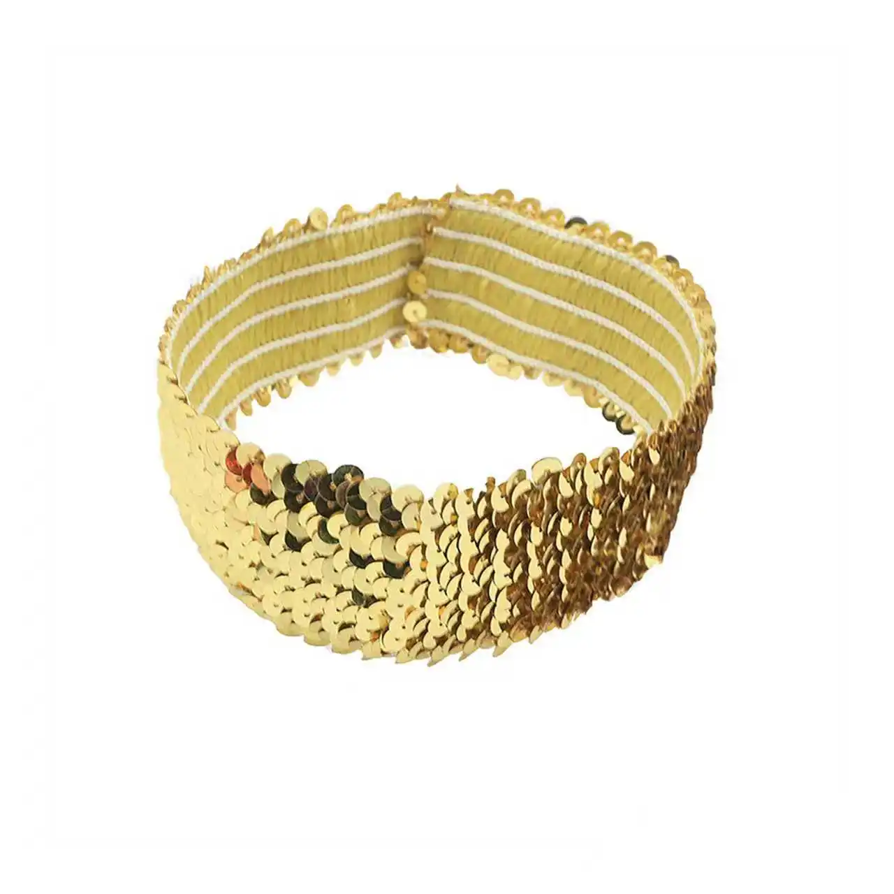 PESENAR jaren 1970 Disco Rock Star Cool Outfits Gouden Bal Oorbellen Ketting Bling Hoofdband Stropdas Zonnebril Sieraden Set