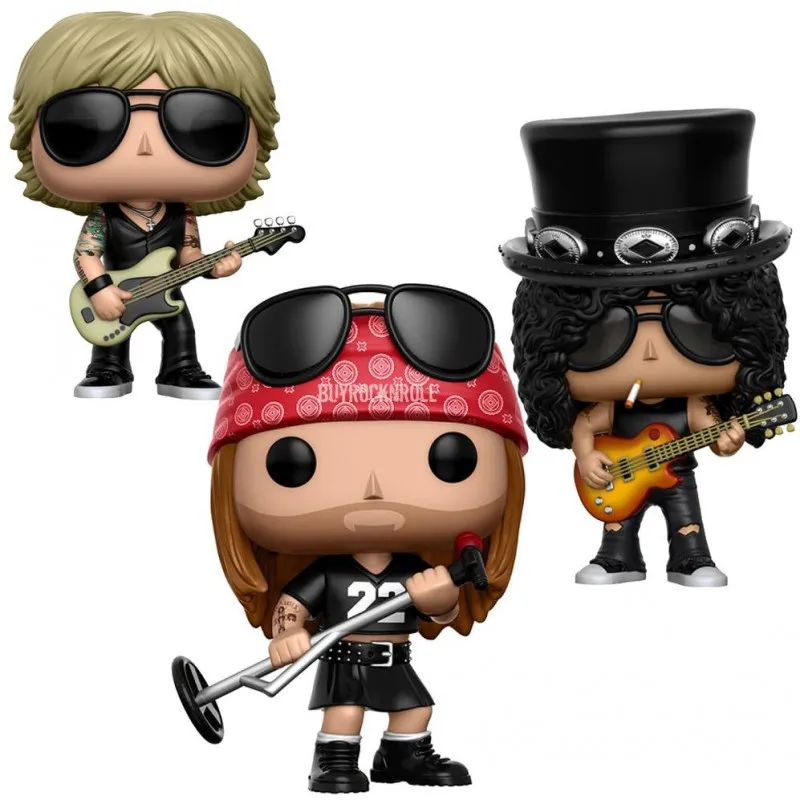 Vintage Heavy Metal Kiss Band Rock Poster Music Team pops Decoration Ornaments Action Figure Collection Model Toy funkoes gifts