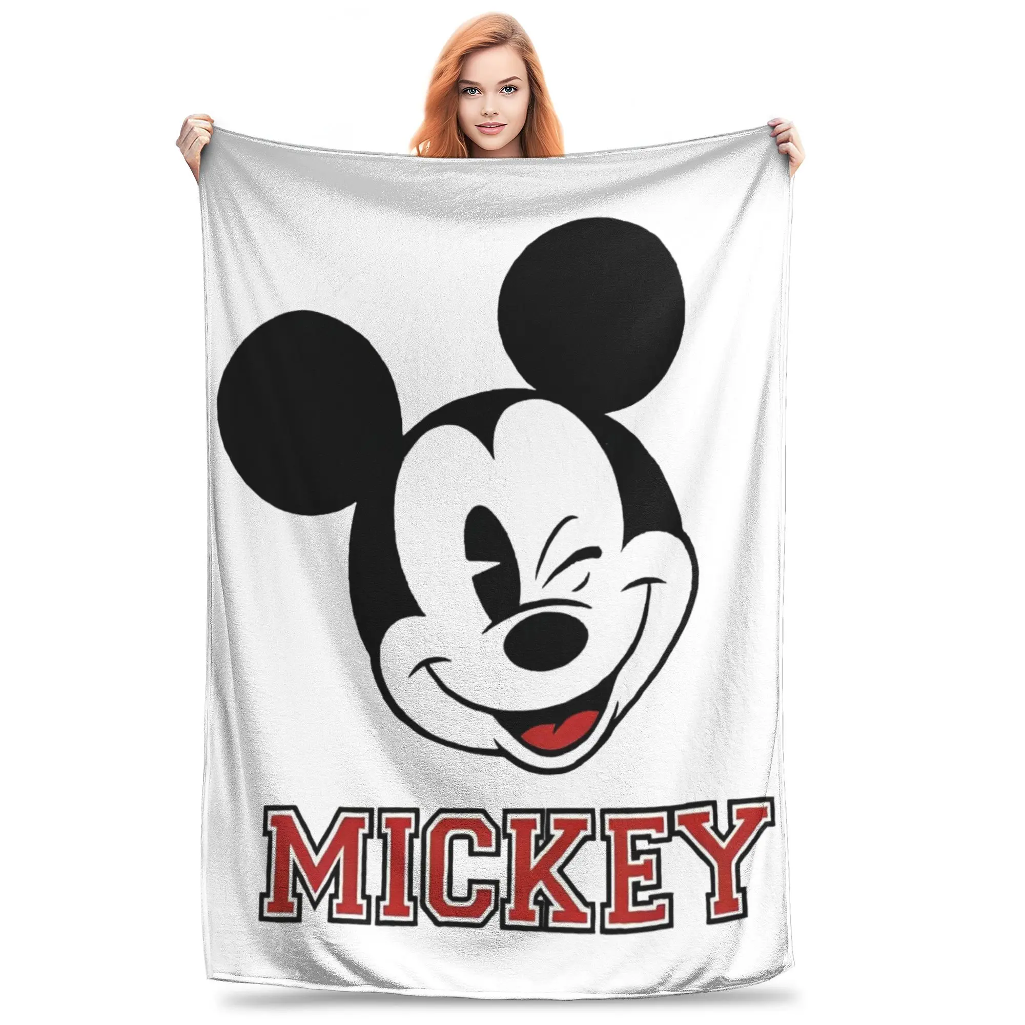 

disney mickey mouse Blanket Soft Flannel Relax Present Throw Blanket Rug Piece