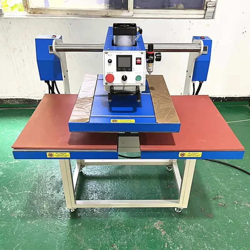 

China Supplier's MYEKOO MK-QD4060 Dual Station Pneumatic 40x60cm Sublimation Heat Press Transfer Machine For T-shirt Garments