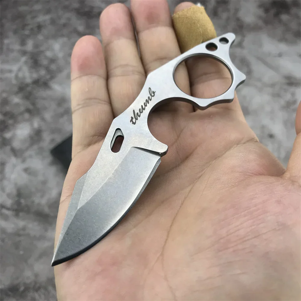 

Mini Neck Knife Pocket Fixed Blade Small Lightweight Portable Outdoor Tactical Survival Knives EDC Multi-tool Keychain Knife