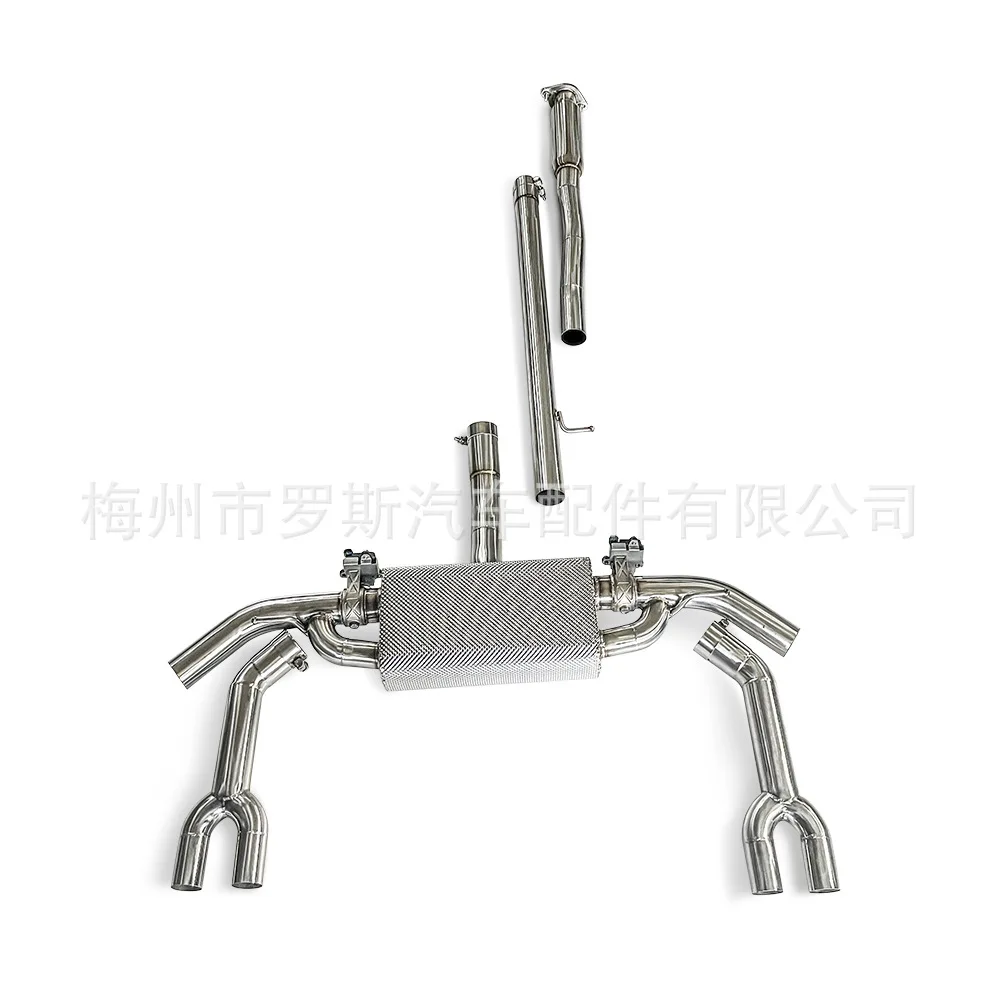 Adecuado para sistema de escape Cat Back Geely Xingrui 2,0 T 2020-2023 tubo de escape de acero inoxidable