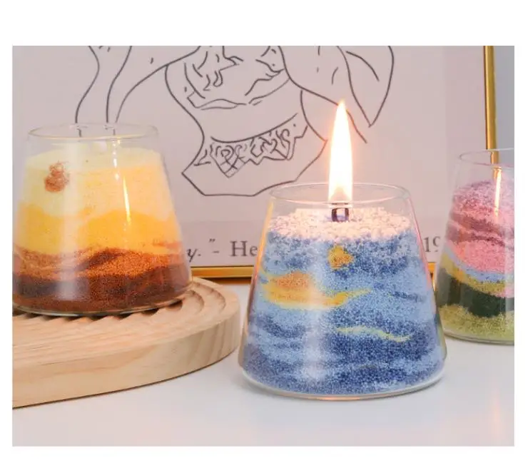 Scented candle diy handmade material package Birthday wedding New Year gift Scented candle cup gift box