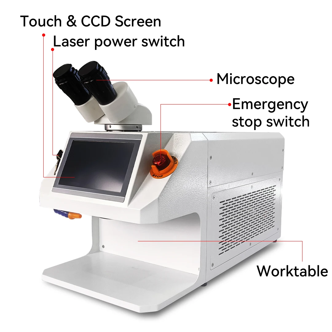 100w biżuteria spawarka laserowa do złoty i srebrny łańcuszek wisiorek obrączka Mini przenośne Spot Yag spawarki laserowe