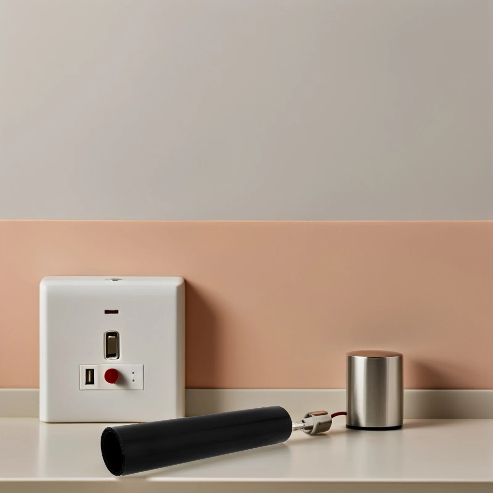 

Heat Shrink Tube Kit Black PVC Wire Insulation Protection Easy Installation Abrasion Resistance Shrink Tubing Wire Repair Kit