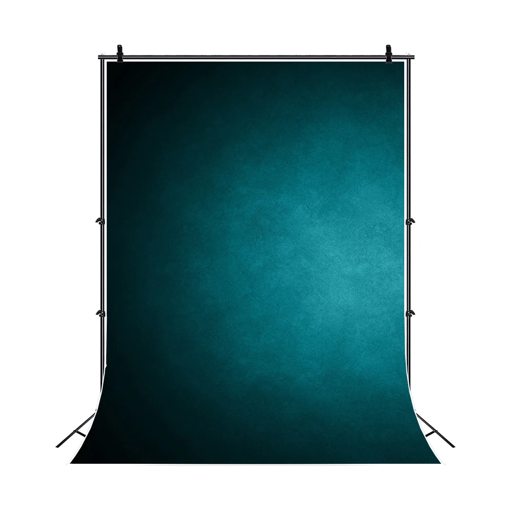 Abstract Gradient Texture Portrait Backdrop for Photography Vintage Blue Black Grey Color Professional Photographic Background