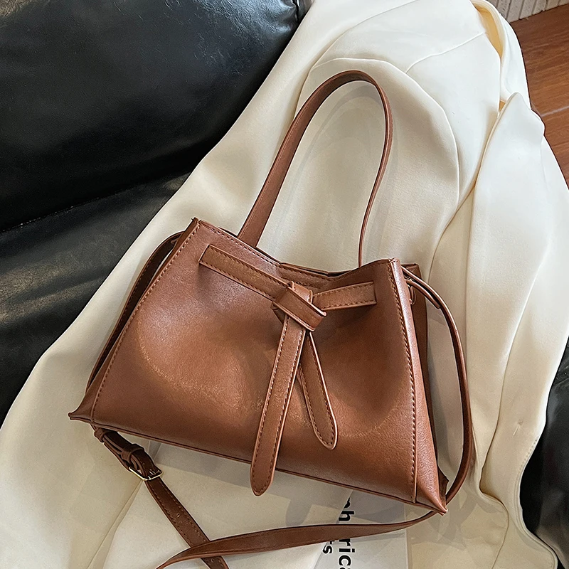 puレザー-トートバッグ-リボン付き-2-in-1-トップハンドル-ショルダーバッグ-ミニマリスト-エレガント-カジュアル-デイリー-通勤-ファッション-ハンドバッグ-レディース