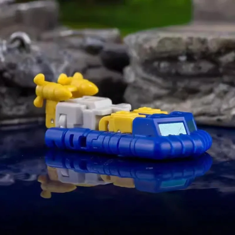 in magazzino Trasformazione R.Wu Dw-E10 e DW-E13 Colore primario Enorme onda Aliante Set Piccola scala Action Figure Modello Collezione di giocattoli