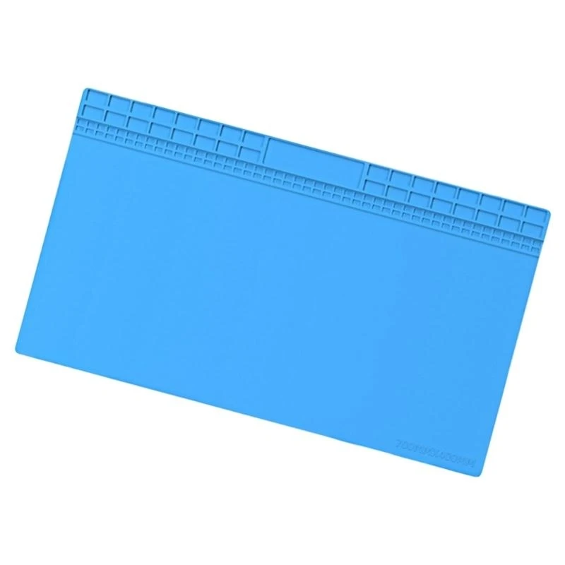 Tappetino saldatura resistente calore in silicone F92C tappetino riparazione a prova riscaldamento a calore e