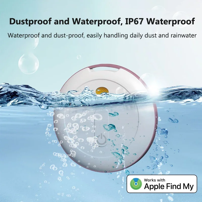 Bluetooth Tracker for iOS iPad macOS compatible with Find My Device Item GPS Locator Global Position Pet Car Key Wallet Finder