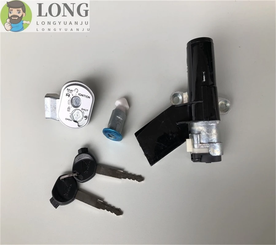 Motorcycle Scooter Lgnition Switch Lock Set For Honda SPACY 100 SCR100 SCR 100 GCC WH 100 WH100T-H WH100T-F 35010-GCC-A10