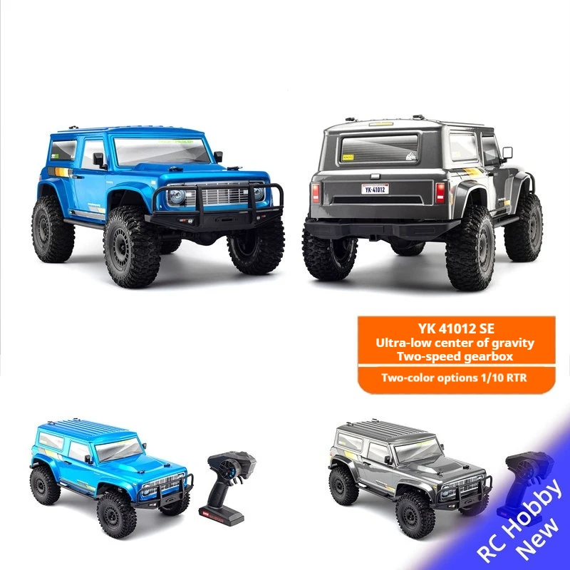 

YK41012 1:10 Remote Control Electric Four-Wheel Drive Climbing Car Off-Road Vehicle Brushless Brush Differential Lock Dual Speed