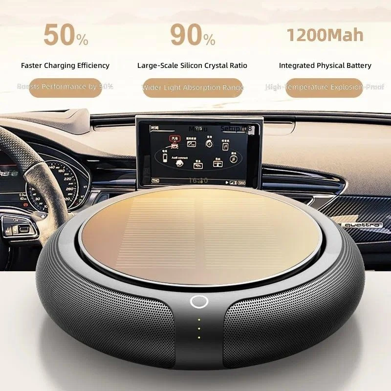 for Solar Car Air Purifier Aromatherapy Machine Removes Formaldehyde Odor Laser