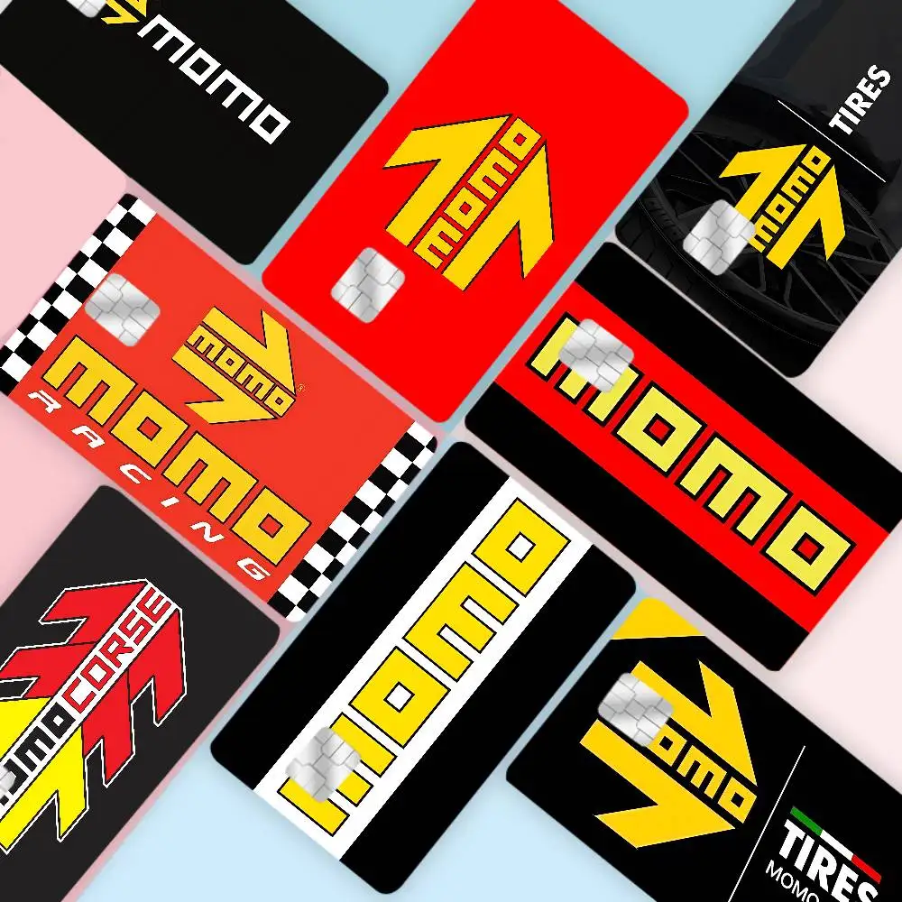 Momos Tires Cartoon Credit Card Skin Stickers for Bank Card Bus Metro Card Sticker Waterproof Women Gift