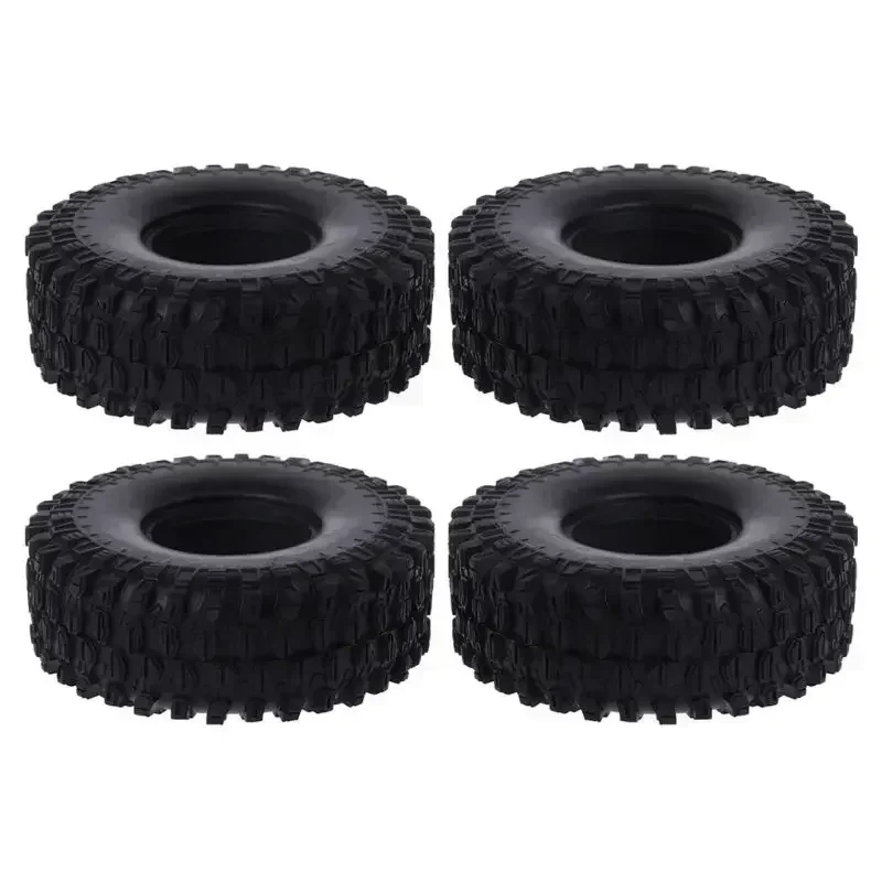 

4pcs 1/10 RC Cars Rubber Tires 1.9inch 120*42mm Wheel Tyres for 1:10 Rock Crawler Axial SCX10 II 90046 RR10 WRAITH Txs TRX4