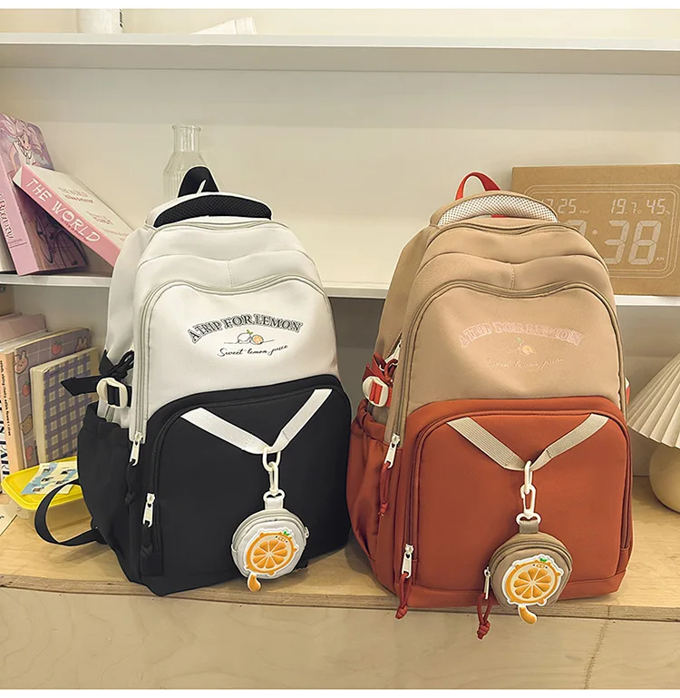 

2025 Стильный рюкзак против грязи — большой вместимости, легкий для студентов, старших/средних классов и путешествий