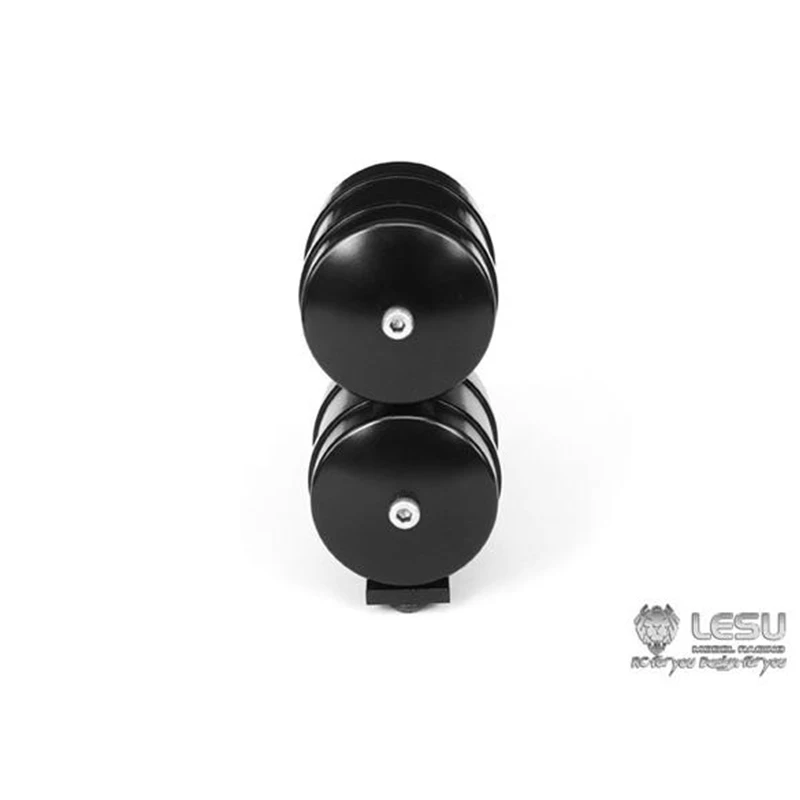 LESU Metal Cnc Air Filter Tank Spare Parts for Toys Tamiya 1/14 RC Tractor Truck Trailer Model Hydraulic Dumper Man Th02269