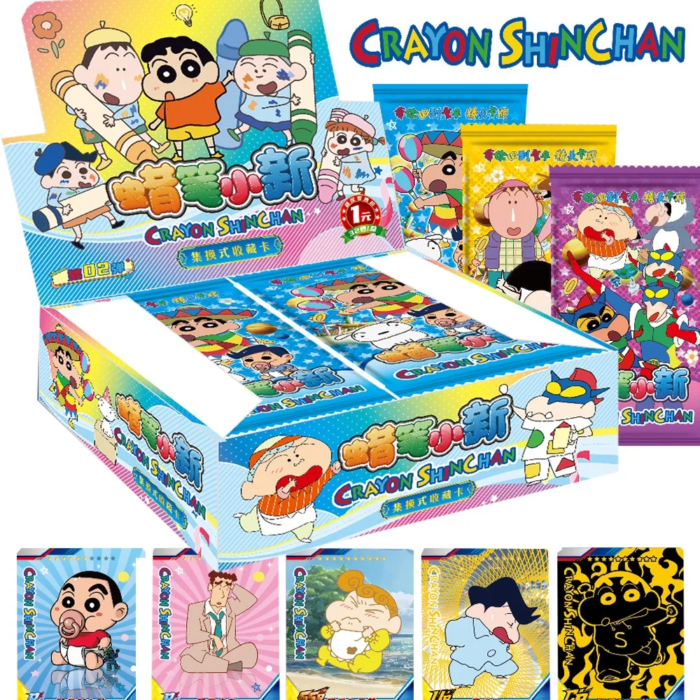 

Wholesale Crayon Shin-Chan Figure Card For Boys And Girls Cute Anime Cartoon Character Nohara Misae Rare Collection Cards Gifts