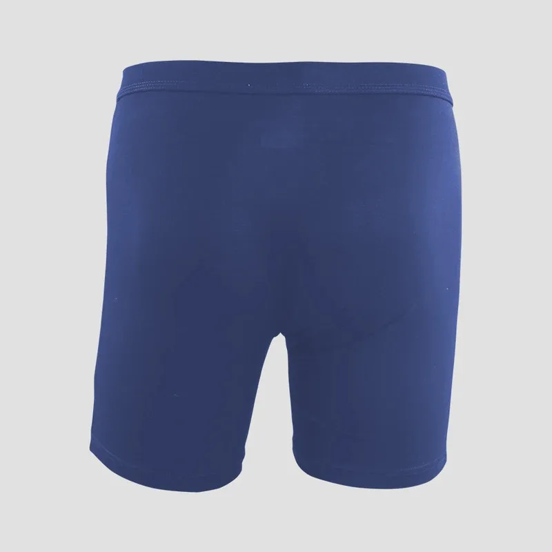 3pc Men's sports extended leg underwear Modal boxers running anti-wear leg quick dry long boxers