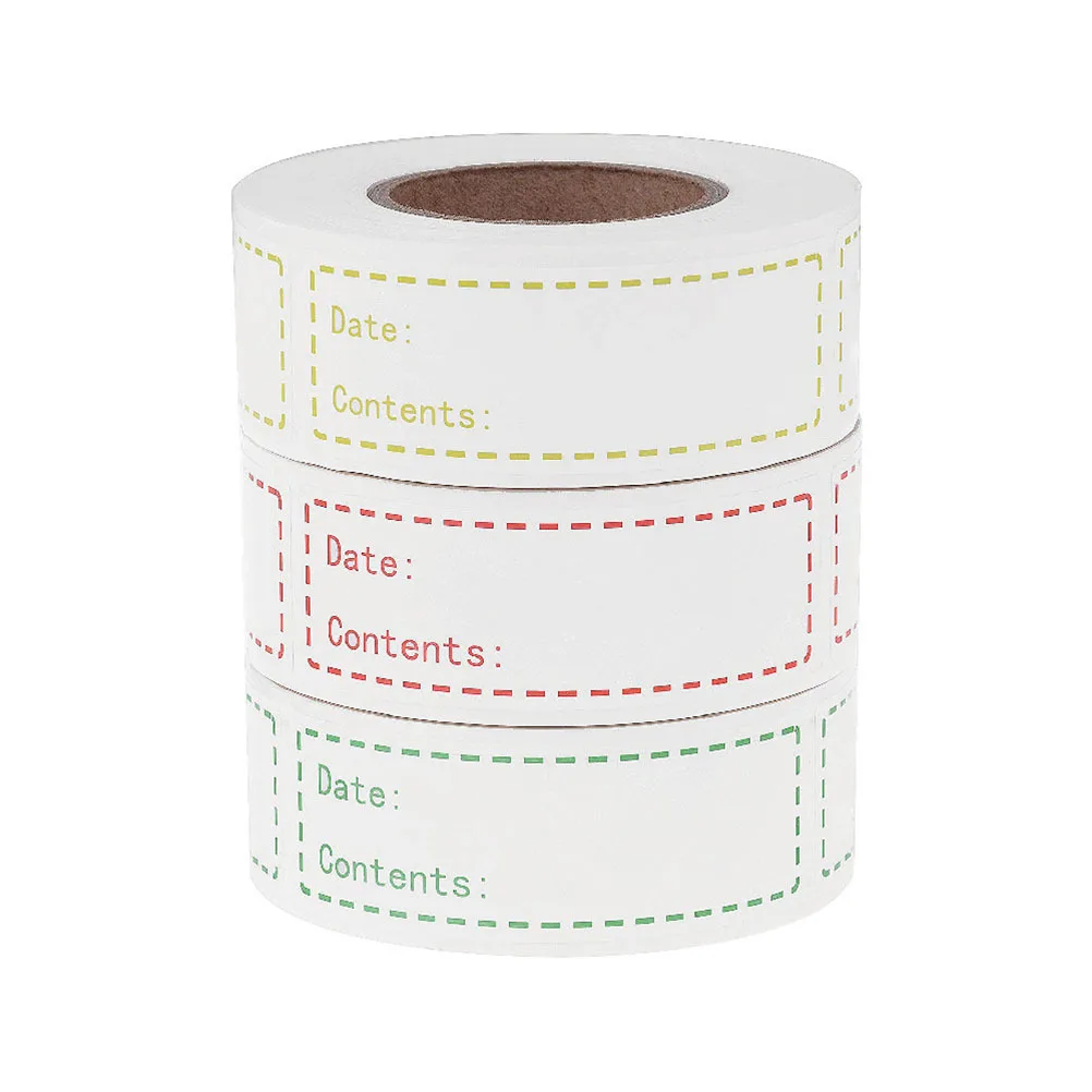 

Food Storage Labels English Record Date Pattern Stick-On Tags For Kitchen Pantry Organization Diy Index Stickers Craft