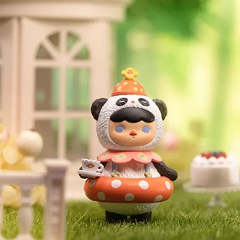 

POP MART PUCKY ANIMAL TEA PARTY Series Blind Box Toys Kawaii Anime Action Figure Surprise Mystery Box Dolls Girls Gift