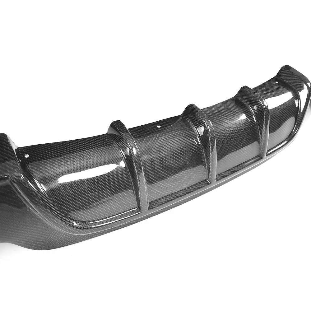 P Style Carbon Fiber F36 Rear Diffuser Lip For BMW 4 Series F32 F33 F36 M Sport 13-17