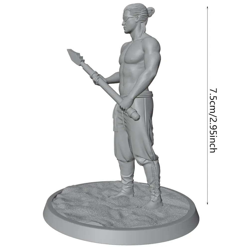 Figura de resina sin pintar marinero pirata para gatos y perros - imagen 5