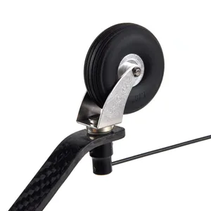 Rear landing train with wheel 30cc 50cc 100cc 150cc for fixed wing model rc model 10 Main Sales Aeromodelo Pousing Train - №9