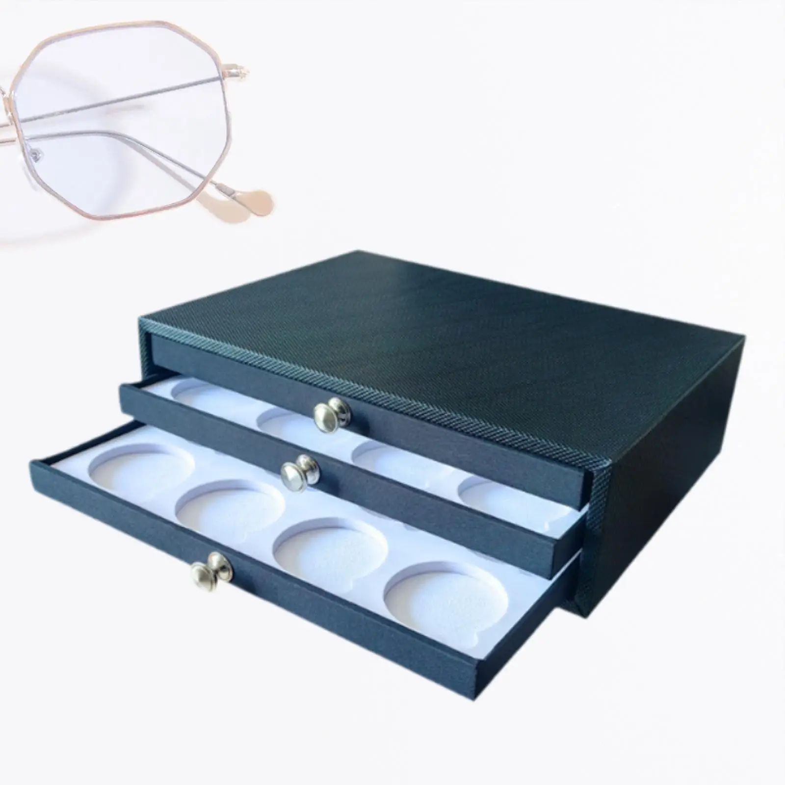 Glasses Len Display Case Container Reading Glasses Len Drawer Organizer Tray