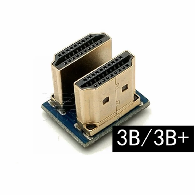 Elecrow HDMI-compatible connector,Standard HDMI-compatible for 5 inch Raspberry Pi Screen Display ,for Raspberry Pi 2B/3B/3B+/4B