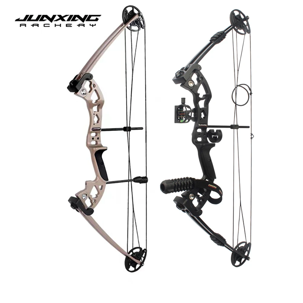 Junxing M131 Compound Bow 30-55Lbs Let-off 70% 300 feet/s for Outdoor Archery Right and Left hand Shooting Hunting bow