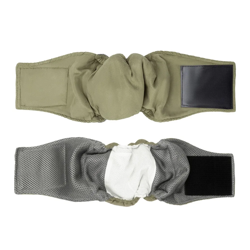 

Breathable Dog Physiological Pants High Absorbing Washable Male Dog Diapers Comfortable Leak-proof Courtesy Pants Heat Season