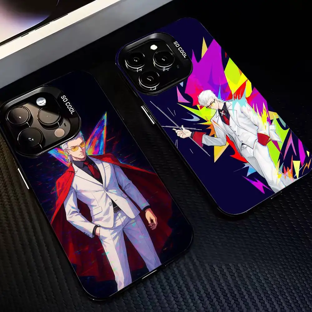 

COOL MAN T-to B-be H-hero X-es Phone Case For iPhone 17,16,15,14,13,12,11 Plus,Pro Max,XS,Colorful Silver Black Cover