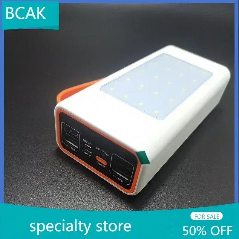 BCAK /Hot  style  500000mah 100000mah 200000mah 300000mah Upgraded Version Super power bank fast charge with LED Large Capacity