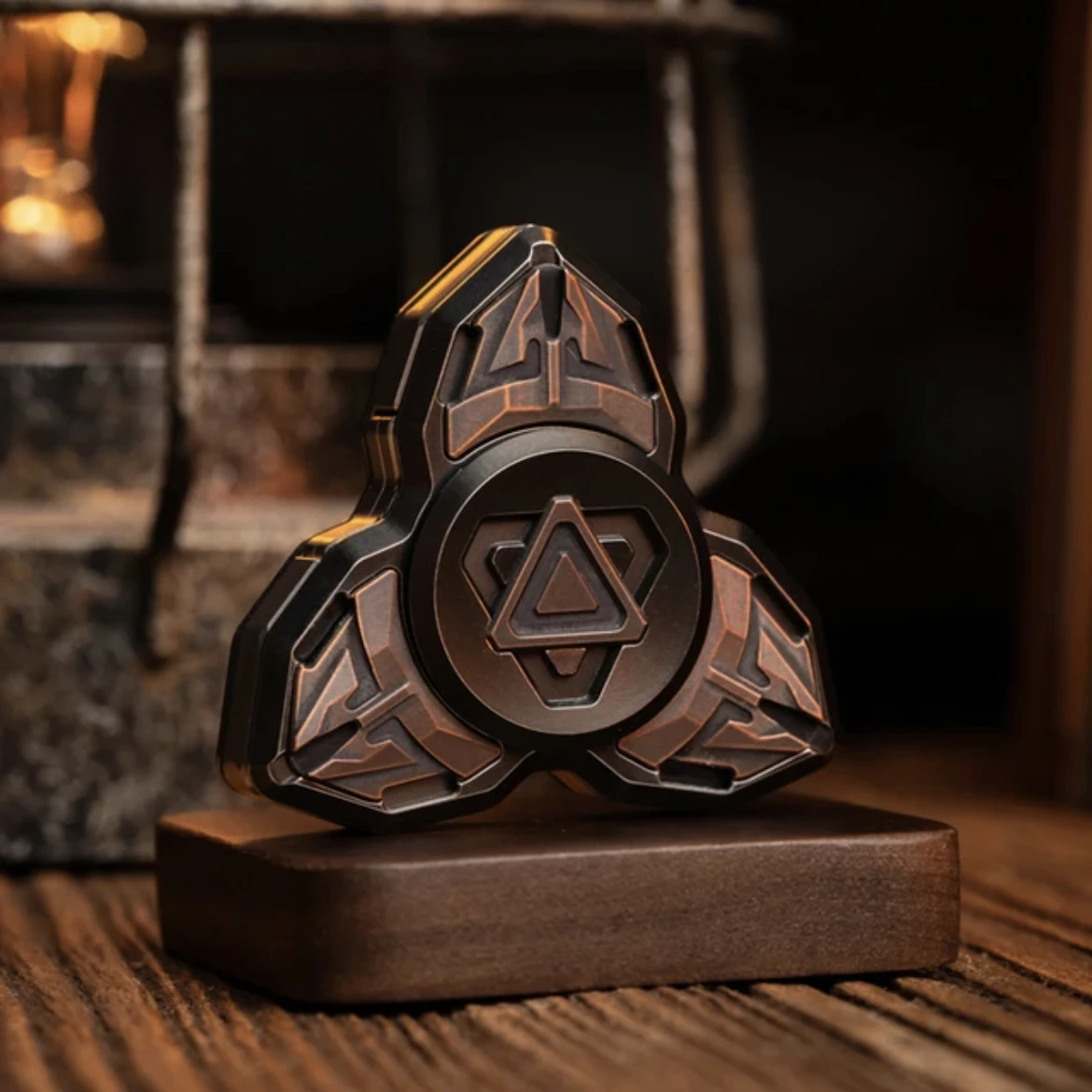 Destruidor armadura alívio do estresse presente fidget spinner slider zircônio liga edc brinquedos de metal anti estresse sensorial tdah brinquedos inquietos