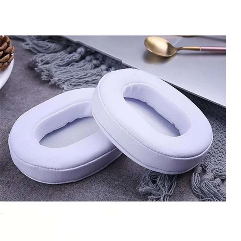 Almohadillas de cuero de tacto suave para auriculares, almohadillas de espuma para Audio Technica, ATH-MSR7, M50X, M40X, SX1, novedad