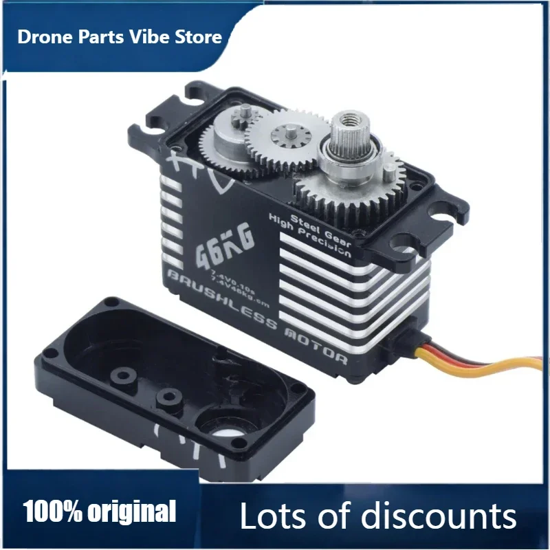 

Сервопривод FyOriginal JX BLS-HV7146MG водонепроницаемый, 46 кг, бесщеточный, полностью цифровой, со стальными шестернями, для автомобилей, грузовиков, краулеров, вертолетов, роботов