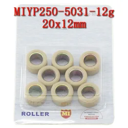Variator Roller 20x12 170M.9.1.2 For Linhai 250 260 300 400 Yamaha Keeway Jinlang Feishen Scooter ATV 12g 13g 14g
