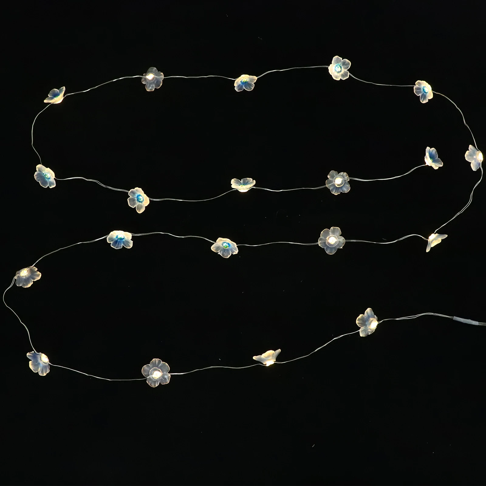 

1 set 1 Set Led Peach Blossom String Lights Flower Shape Decorative Party Wedding Yard Outdoor Decoration String Lamp