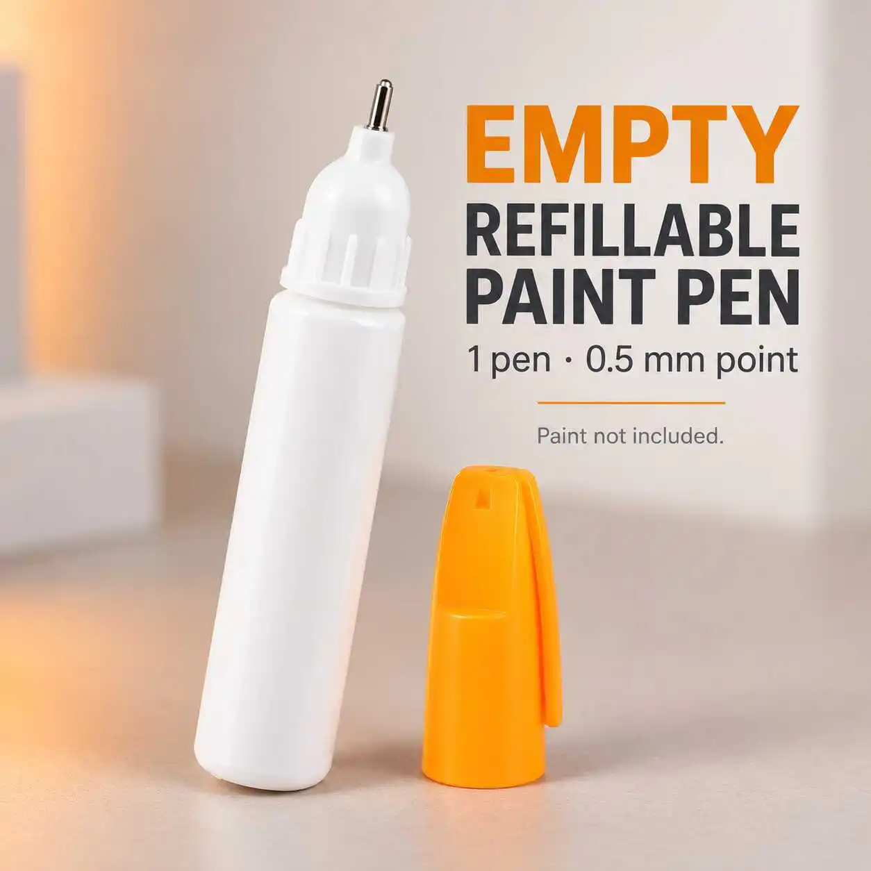 boligrafo-de-pintura-recargable-vacio-punta-metalica-de-05-mm-botella-blanca-tapa-con-clip-naranja-conjunto-de-cepillo-interno-un-boligrafo-sin-pintura