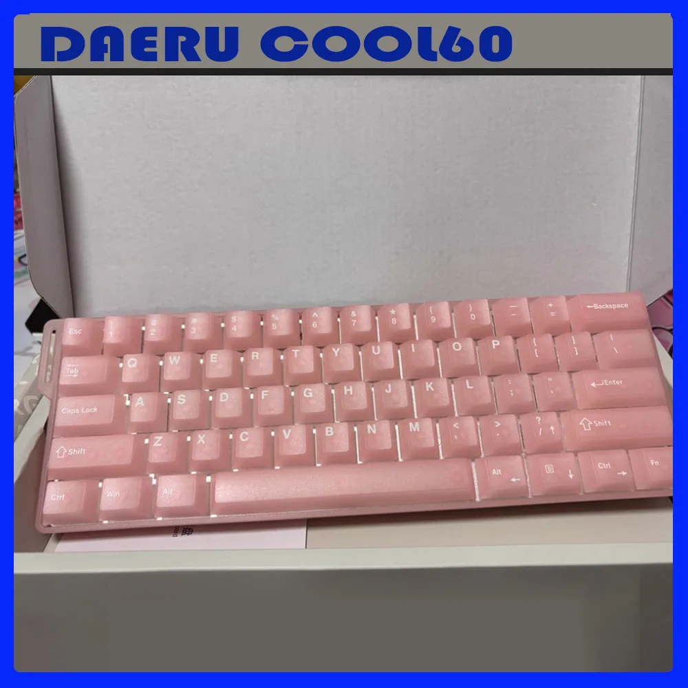 

DAREU COOL60 Mechanical Keyboard RGB 8k Polling Rate Magnetic Switches Ergonomic Hot Swap Gaming Keyboard PC Accessories